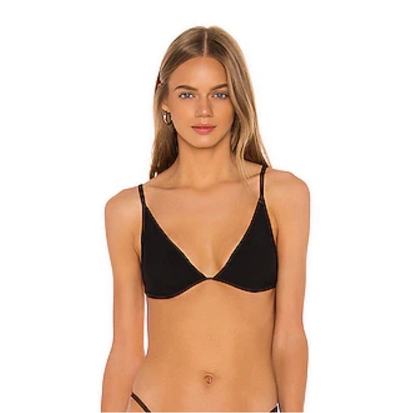 l*space Other - LSPACE Millie Bikini Top in Black Size S